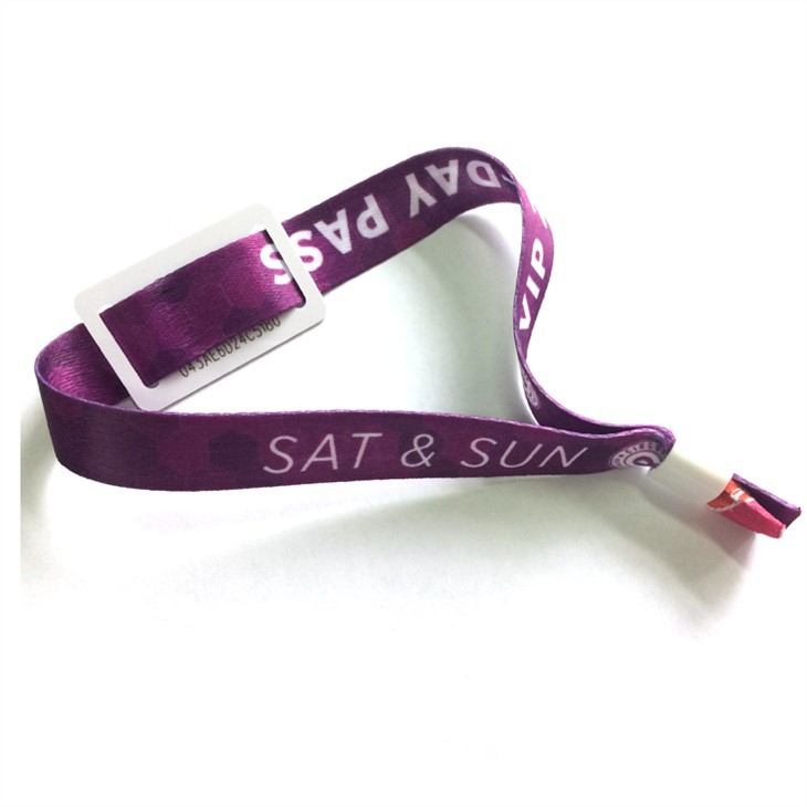 RFID Woven Wristbands